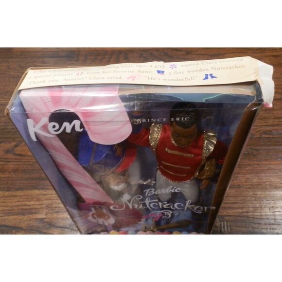 Mattel 2001 Barbie Nutcracker Prince Eric Ken Doll New in Box - Picture 3 of 4